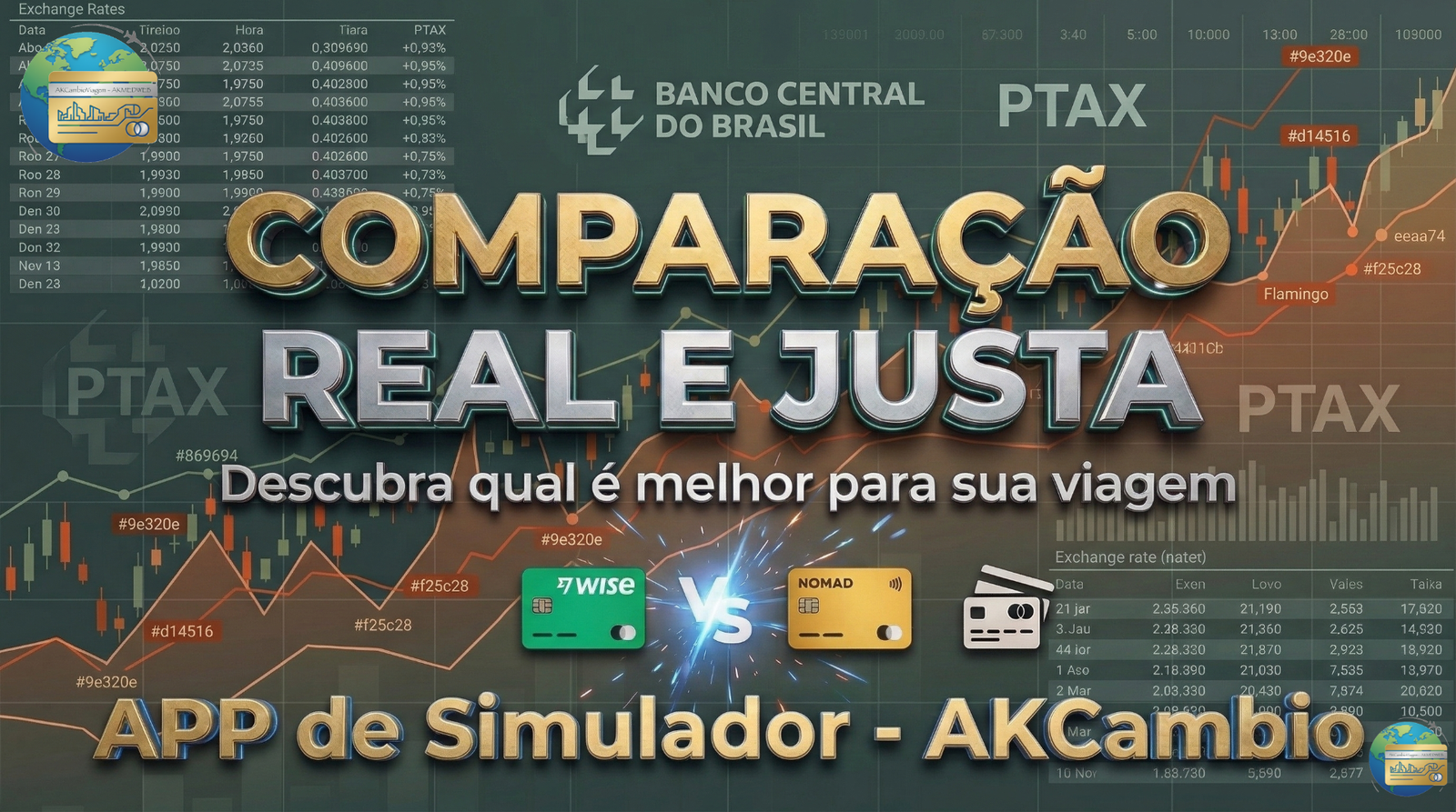 Banner Simulador AK Câmbio
