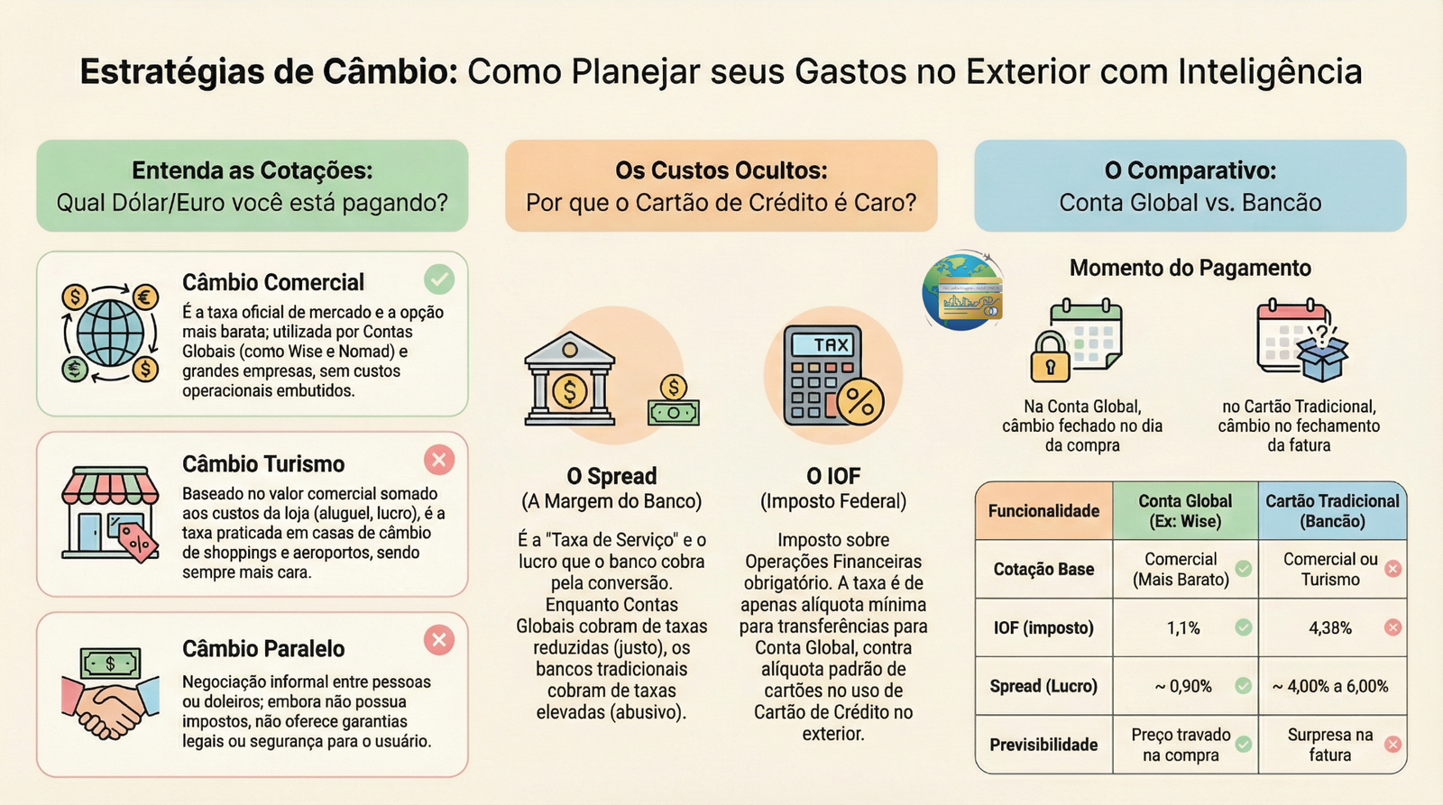 Estratégias de Câmbio